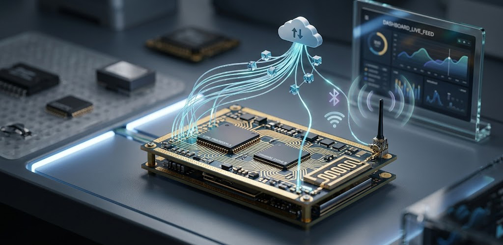 IoT device hardware — from sensor to cloud